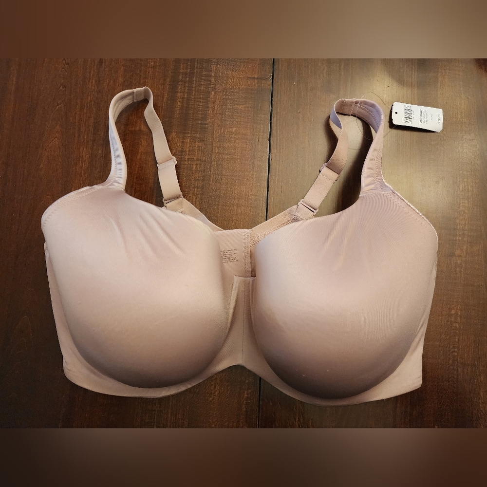 NWT Soma Size 42G Stunning Support Smooth Balconette Bra Nude Color
